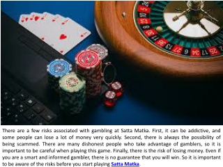 Satta Matka – The Indian Gambling Mania
