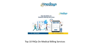 Top 10 FAQs On Medical Billing Services