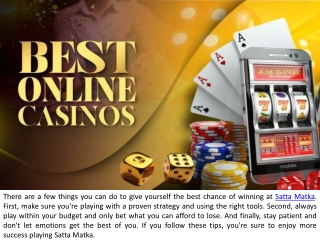 Welcome to Indian Satta Matka Betting Platform