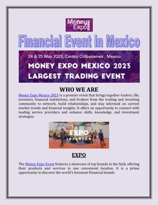 Financial Event in Mexico