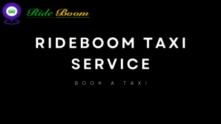 Rideboom bike taxi