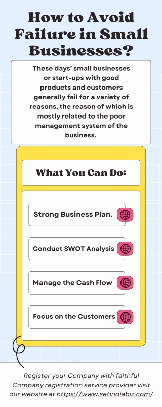 How to Avoid Failure in Small Businesses?