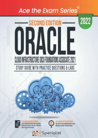 PDF/BOOK Oracle Cloud Infrastructure (OCI) Foundations Associate : Study Guide W