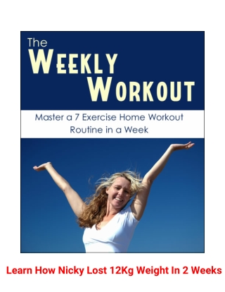 Weekly Workout Routine