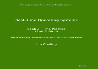 (pdf)full ‹download› Real-time Operating Systems: Book 2 - The Practice (The eng