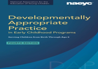 download Developmentally Appropriate Practice in Early Childhood Programs Servin