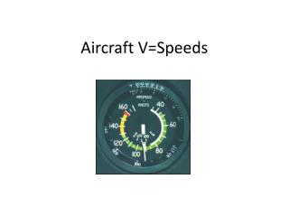 Aircraft V=Speeds