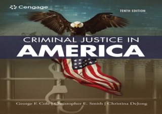 [DOWNLOAD PDF] Criminal Justice in America (MindTap Course List) free