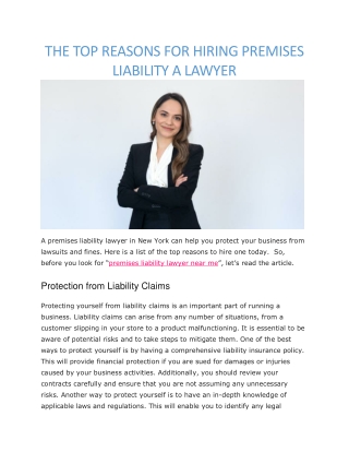 Premises liability lawyer near me