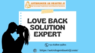 Love Back Solution Expert | Call Now |  91 62800-33801