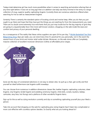 9 Signs You Need Help With Mickle Basketball Long Sleeve T Shirt Bbbprinting Sho
