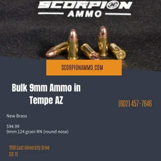 Bulk 9mm Ammo in Tempe AZ