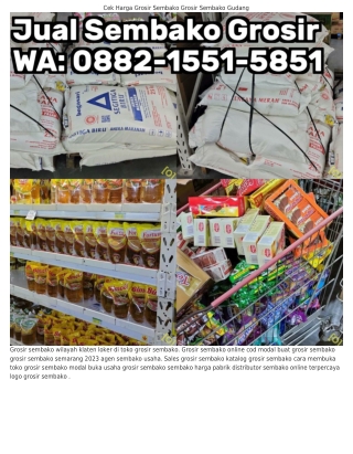 Ö882·I55I·585I (WA) Aplikasi Grosir Sembako Online List Barang Grosir Sembako