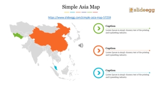 Asia Map PPT Presentation