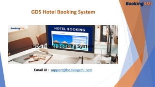 GDS Hotel Booking System