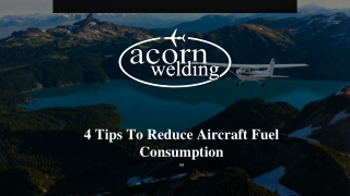 Feb Slide- Tips To Reduce Aircraft Fuel Consumption