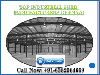 Industrial Shed Manufacturers-in-Chennai,Tamil Nadu,Madurai,Coimbatore,Trichy,Erode,Salem,Andhra