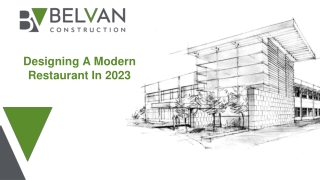 Feb Slides - Designing A Modern Restaurant In 2023