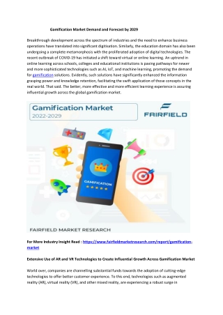 Gamification Market