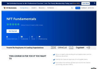 NFT Fundamentals Course- 101 Blockchains