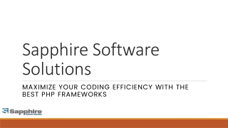 Maximize Your Coding Efficiency with the Best PHP Frameworks