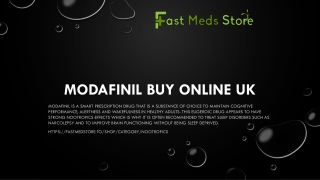 Modafinil Buy Online UK