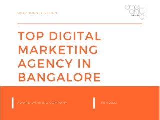 Top Digital Marketing Agency in Bangalore