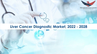 Liver Cancer Diagnostic Market Future Prospects and Forecast To 2028