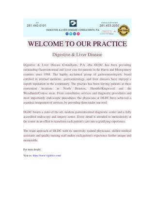 Liver Disease the woodlands