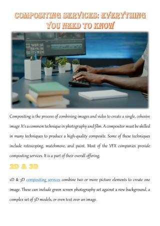 Compositing Services: Everything You Need to Know