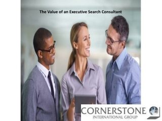 The Value of an Executive Search Consultant