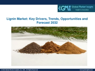 Lignin Market: Key Drivers, Trends, Opportunities and Forecast 2032