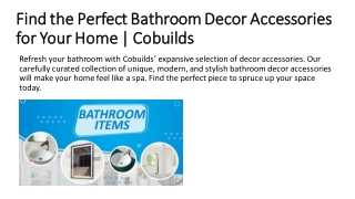 Bathroom Decor Accessories (2)