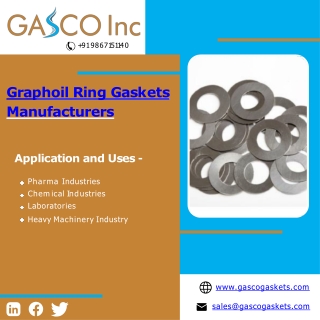 Graphoil Ring Gaskets | Flange Insulation Gasket Kit | Industrial Cut Gaskets |
