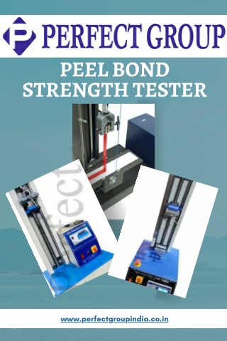 Peel bond strength tester | Perfectgroupindia