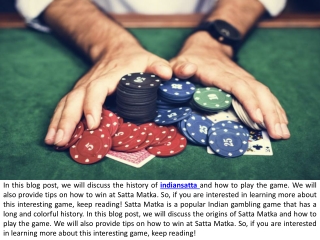 indiansatta