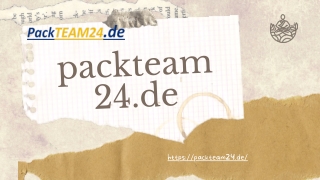 Zuverlässige Palettenspediteure in Hamburg | Packteam24.de