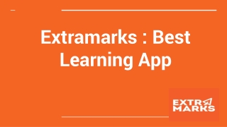 Extramarks _ Best Learning App