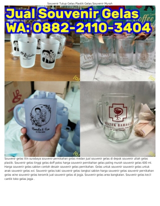 Ö882·2llÖ·ЗᏎÖᏎ (WA) Harga Souvenir Pernikahan Gelas Mug Gelas Untuk Souvenir