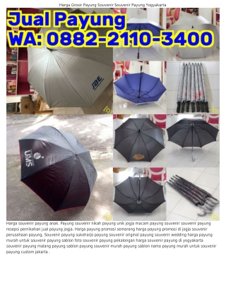 ౦882.211౦.3Ꮞ౦౦ (WA) Jual Payung Bening Jogja Souvenir Payung Custom