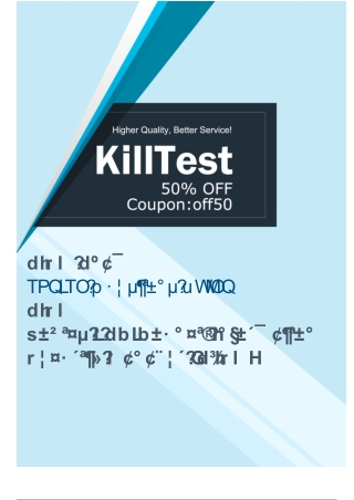 Reliable 512-50 Exam Questions For Success On First Attempt [Killtest 2023]