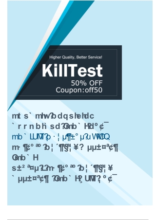 Reliable NCA-6.5 Exam Questions For Success On First Attempt [Killtest 2023]