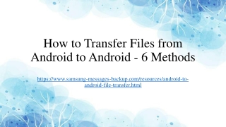 How to Transfer Files from Android to Android in 2023