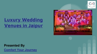 Destination Wedding Venues in Jaipur – Wedding Venues in Jaipur