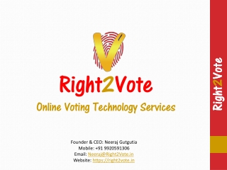 Right2Vote_Presentation to Customers_16Feb23