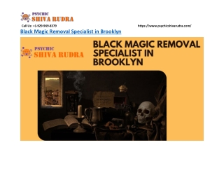 Best Black Magic Removal Specialist in Brooklyn New York - psychicshivarudra