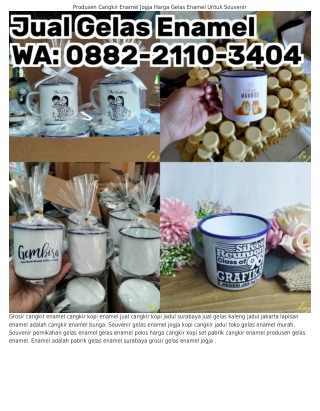౦88ᒿ-ᒿll౦-ЗԿ౦Կ (WA) Enamel Gelas Gelas Enamel Polos