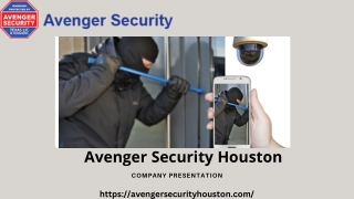 Video Surveillance Security Houston | Avenger Security Houston