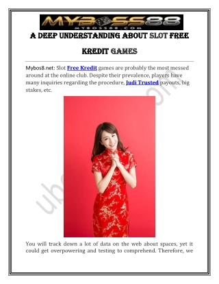 Free Kredit - Mybos88.net