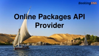 Online Packages API Provider
